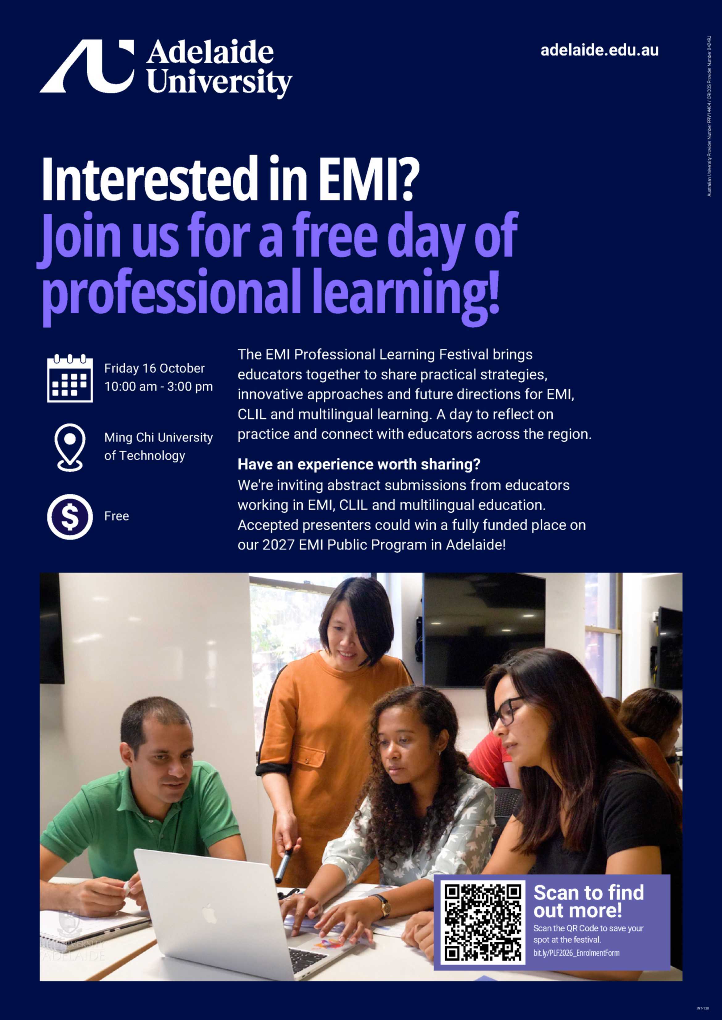 明志科技大學-「EMI ProfessionalLearning Festival」圖片